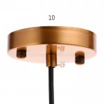 Светильник 88510/1 E27 40Вт золото 25х25х75-175 см