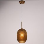 Светильник 88511/1 E27 40Вт золото 15х15х34-134 см