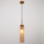 Светильник 88514/1 E27 40Вт золото 9х9х47-147 см