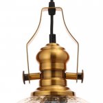 Светильник 88516/1 E27 40Вт бронза 20х20х33-133 см