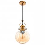 Светильник 88516/1 E27 40Вт бронза 20х20х33-133 см