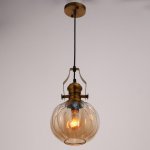 Светильник 88516/1 E27 40Вт бронза 20х20х33-133 см