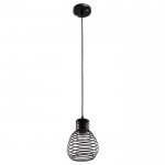 Светильник 34520/1 E27 40Вт черный 14х14х28-128 см