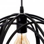 Светильник 34521/1 E27 40Вт черный 36х36х36-136 см