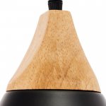 Светильник 34523/1 E27 40Вт черный-розовое золото 25х25х27-127 см