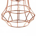 Светильник 34525/1 E27 40Вт розовое золото 17,5х17,5х20-120 см