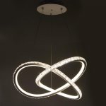 Люстра 59911/1 LED 104Вт 4000К белый 54х54х12-92 см