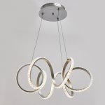 Люстра 59915/1 LED 72Вт 4000К серебро 71х71х20-102 см