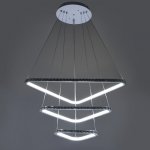 Люстра с ПДУ 59917/3 LED 180Вт 3000-6000К белый 66х66х2,5-102 см