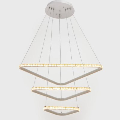 Люстра с ПДУ 59917/3 LED 180Вт 3000-6000К белый 66х66х2,5-102 см