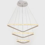 Люстра с ПДУ 59917/3 LED 180Вт 3000-6000К белый 66х66х2,5-102 см