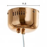 Светильник 59921/1 LED 18Вт 3000К золото 30х30х14-94 см