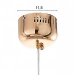 Светильник 59922/1 LED 18Вт 3000К золото 17х17х30-110 см