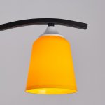 Плафон универсальный "Цилиндр"  Е14/Е27 желтый 11х11х12см