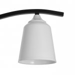 Плафон универсальный пластиковый "Цилиндр"  Е14/Е27 снежно-белый 11х11х12см