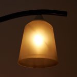 Плафон универсальный "Цилиндр"  Е14/Е27 дымчатый 11х11х12см