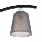 Плафон универсальный "Цилиндр"  Е14/Е27 дымчатый 11х11х12см