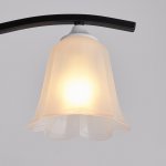 Плафон универсальный "Цветок"  Е14/Е27 прозрачный 14х14х13см