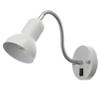 Спот 87908/1 E27 40Вт белый 10х39х13 см Спот 87908/1 E27 40Вт белый 10х39х13 см