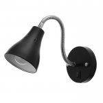 Спот 87909/1 E27 40Вт черный 9х36,5х10,5 см