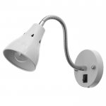 Спот 87910/1 E27 40Вт белый 9х36,5х10,5 см