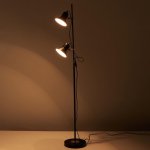 Торшер 87911/2 E27 40Вт черный 22х22х145 см