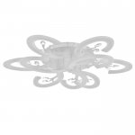 Люстра с ПДУ 71161/9 LED 324Вт диммер 3000-6000К белый 80х80х16 см