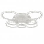 Люстра с ПДУ 71165/8 LED 160Вт диммер 3000-6000К белый 73х73х14,5 см