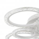 Люстра с ПДУ 71165/8 LED 160Вт диммер 3000-6000К белый 73х73х14,5 см