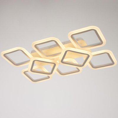 Люстра с ПДУ 71173/8 LED 144Вт диммер 3000-6000К белый 164,5х40,5х12 см Люстра с ПДУ 71173/8 LED 144Вт диммер 3000-6000К белый 164,5х40,5х12 см