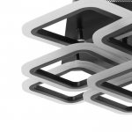 Люстра с ПДУ 71177/9 LED 162Вт диммер 3000-6000К черный 58х58х15,5 см