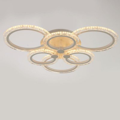 Люстра с ПДУ 71180/6 LED 120Вт диммер 3000-6000К белый 66х66х14,5 см Люстра с ПДУ 71180/6 LED 120Вт диммер 3000-6000К белый 66х66х14,5 см