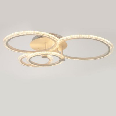 Люстра с ПДУ 71182/4 LED 121Вт диммер 3000-6000К белый 62х59х13 см Люстра с ПДУ 71182/4 LED 121Вт диммер 3000-6000К белый 62х59х13 см