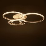 Люстра с ПДУ 71182/4 LED 121Вт диммер 3000-6000К белый 62х59х13 см