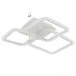 Люстра с ПДУ 71184/3 LED 76Вт диммер 3000-6000К белый 60х46х9 см