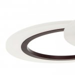 Люстра с ПДУ 71187/4 LED 128Вт диммер 3000-6000К кофе 84х62х10,5 см