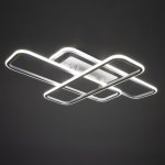 Люстра с ПДУ 71188/3 LED 201Вт диммер 3000-6000К белый 93х71х12,5 см