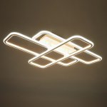 Люстра с ПДУ 71188/3 LED 201Вт диммер 3000-6000К белый 93х71х12,5 см