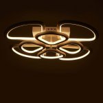 Люстра с ПДУ 71189/8 LED 216Вт диммер 3000-6000К белый 67х67х12,5 см