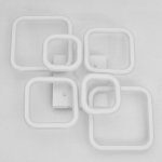 Люстра с ПДУ 71190/6 LED 162Вт диммер 3000-6000К белый 76х57х12,5 см