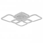 Люстра с ПДУ 71190/6 LED 162Вт диммер 3000-6000К белый 76х57х12,5 см