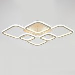 Люстра с ПДУ 71190/6 LED 162Вт диммер 3000-6000К белый 76х57х12,5 см