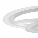 Люстра с ПДУ 88007/1 LED 120Вт 3000-6000К диммер белый 54х54х13 см