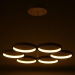 Светильник с ПДУ 88010/6 LED 78Вт 3000-6000К диммер белый 60х60х2-102 см