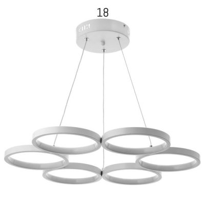 Светильник с ПДУ 88010/6 LED 78Вт 3000-6000К диммер белый 60х60х2-102 см