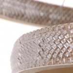 Светильник с ПДУ 88019/2 LED 56Вт 3000-6000К диммер золото 60х60х4-104 см