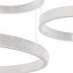 Светильник с ПДУ 88020/3 LED 81Вт 3000-6000К диммер белый 100х76х4-104 см