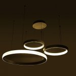 Светильник с ПДУ 88020/3 LED 81Вт 3000-6000К диммер белый 100х76х4-104 см