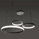 Светильник с ПДУ 88020/3 LED 81Вт 3000-6000К диммер белый 100х76х4-104 см