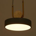 Светильник 35422/1 LED 24Вт 3000-6000К серый 18х18х20 см